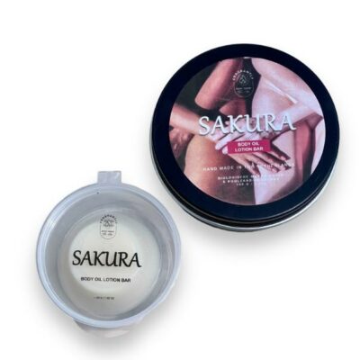 Sakura body oil lotion bar - Fragrantly
