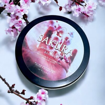 Sakura whipped soap souffle - Fragrantly