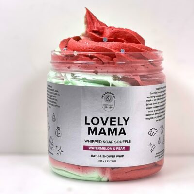 Whipped soap watermelon - moederdag - fragrantly
